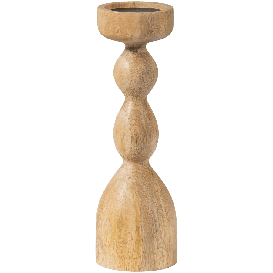 LISKE KANDELAAR MANGOHOUT NATUREL