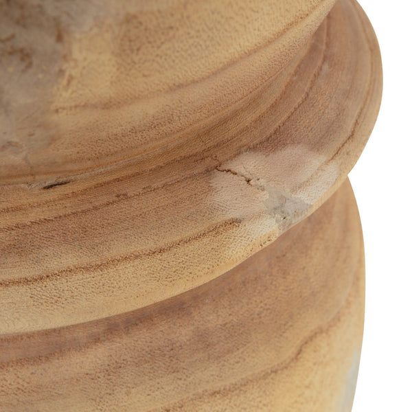 BIKKEL KRUK HOUT NATUREL 40XO28 CM