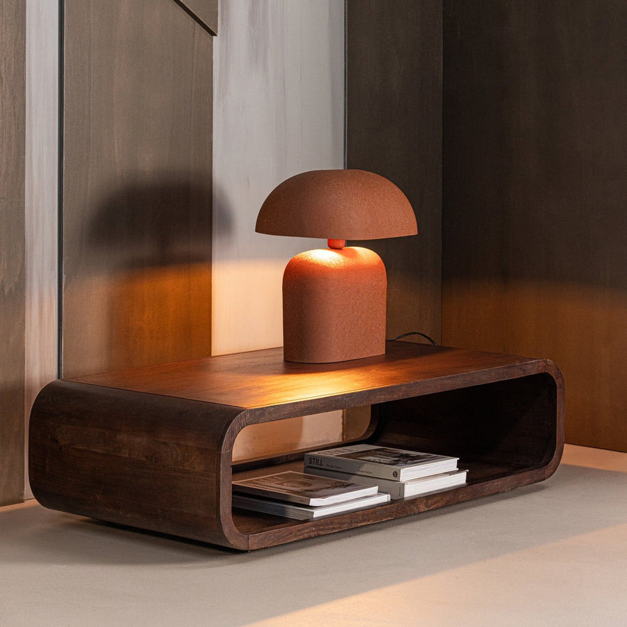 KINU SALONTAFEL MANGOHOUT DONKERBRUIN [fsc]