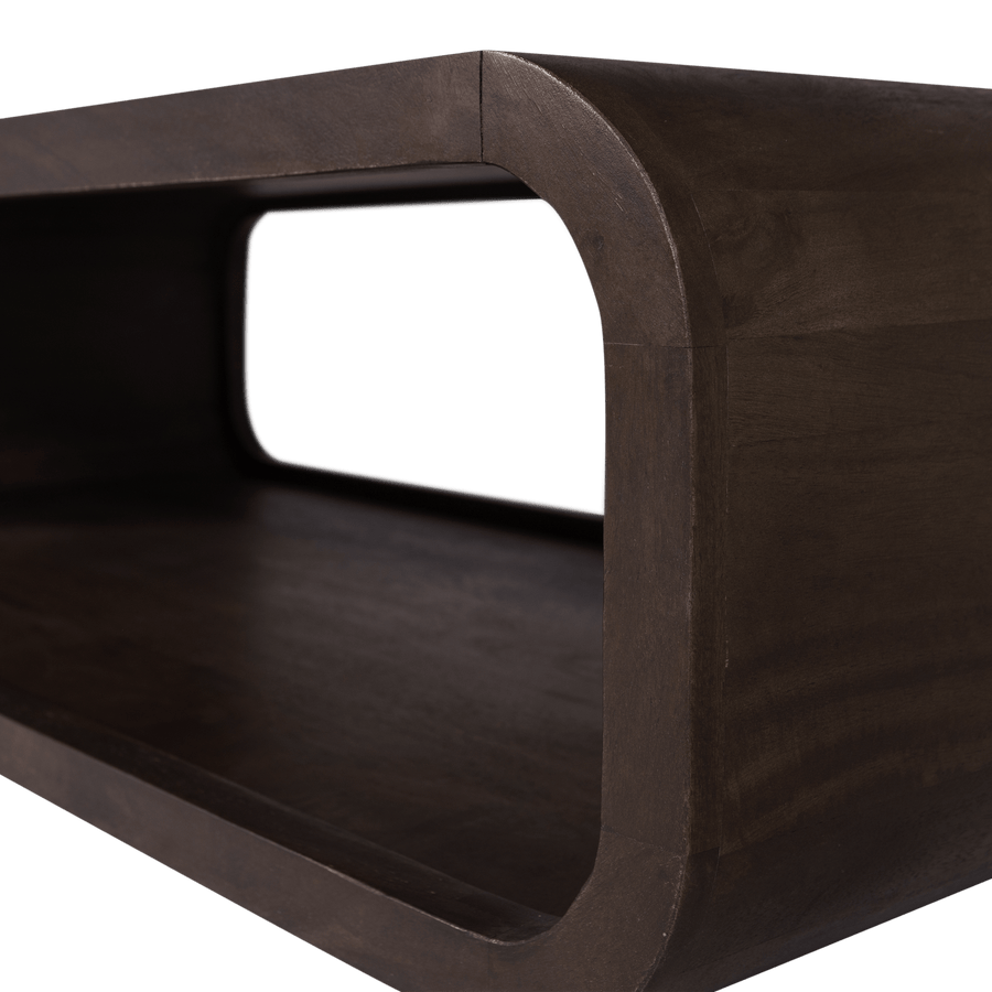 KINU SALONTAFEL MANGOHOUT DONKERBRUIN [fsc]