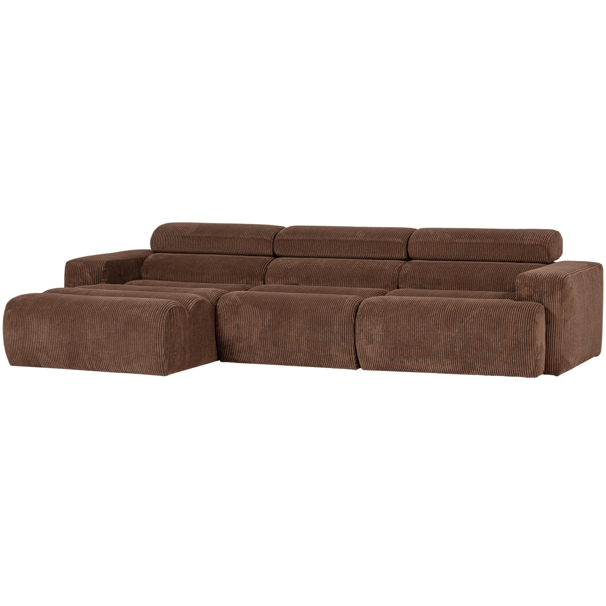 NOVI CHAISE LONGUE BANK LINKS RIBSTOF MOKKABRUIN