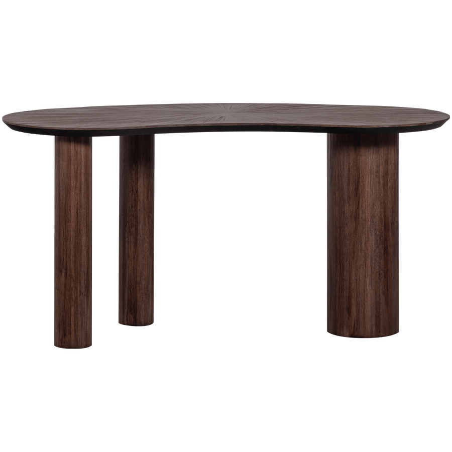 SUN ORGANISCHE SIDETABLE/BUREAU RECYCLED TEAK BRUIN