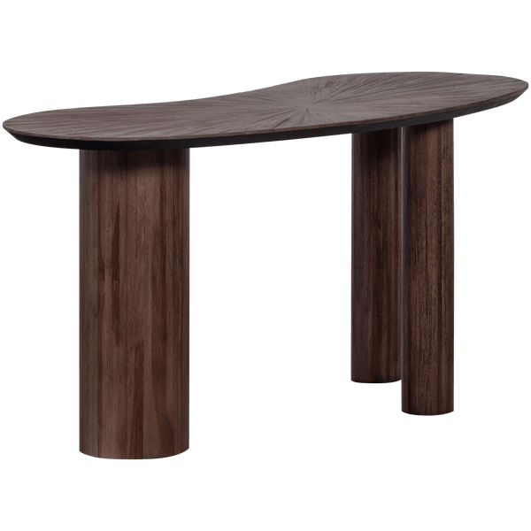 SUN ORGANISCHE SIDETABLE/BUREAU RECYCLED TEAK BRUIN