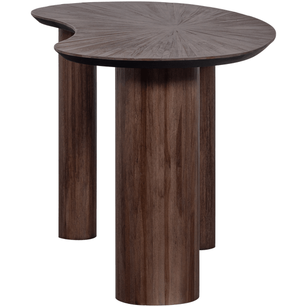 SUN ORGANISCHE SIDETABLE/BUREAU RECYCLED TEAK BRUIN