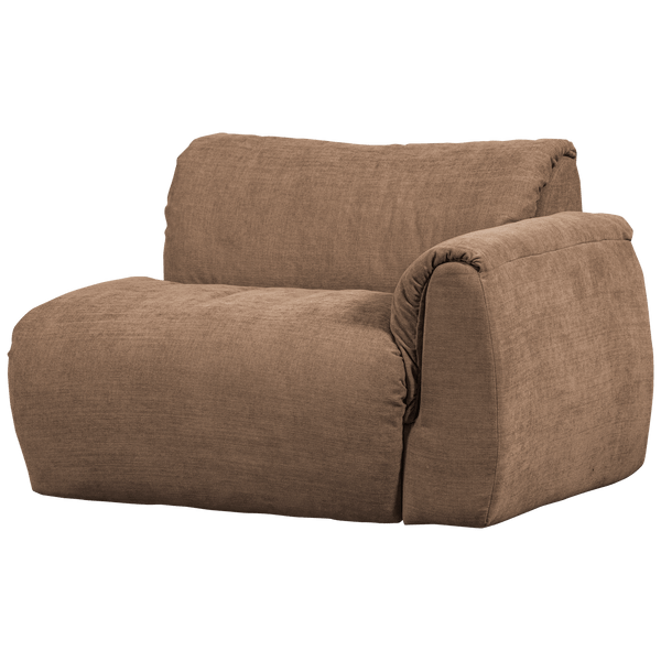 BAGGY 1-ZITS ELEMENT MET ARM RECHTS GEWEVEN CHENILLE BRUIN