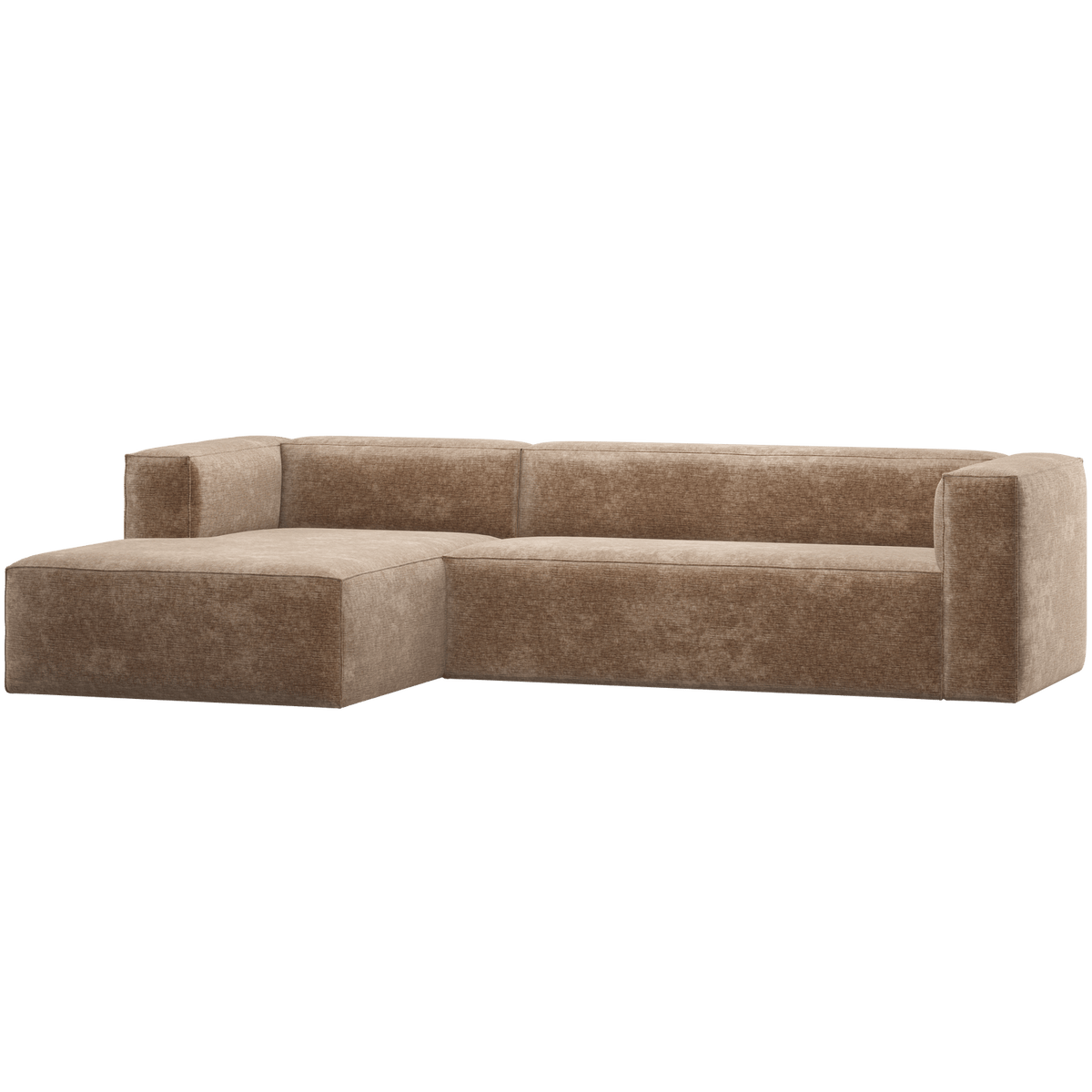 BEAN HOEKBANK LINKS CHENILLE VELVET TAUPE