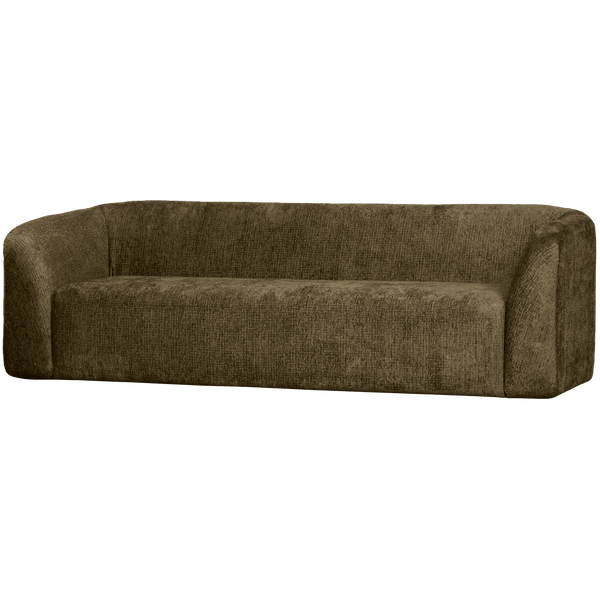 SLOPING 3-ZITS BANK STRUCTURE VELVET BONSAI