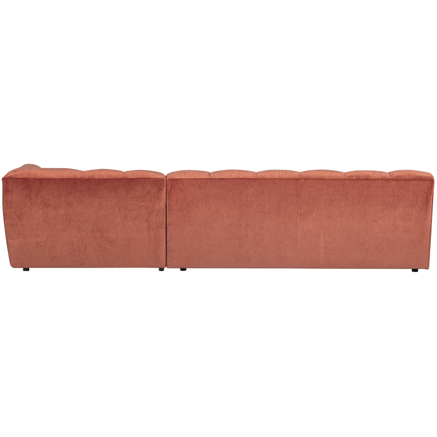 ALLURE CHAISE LONGUE RECHTS VELVET BLUSH