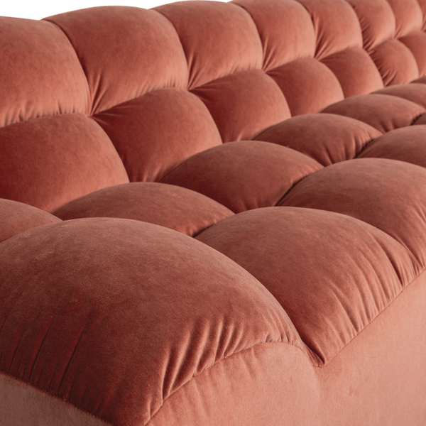 ALLURE CHAISE LONGUE RECHTS VELVET BLUSH