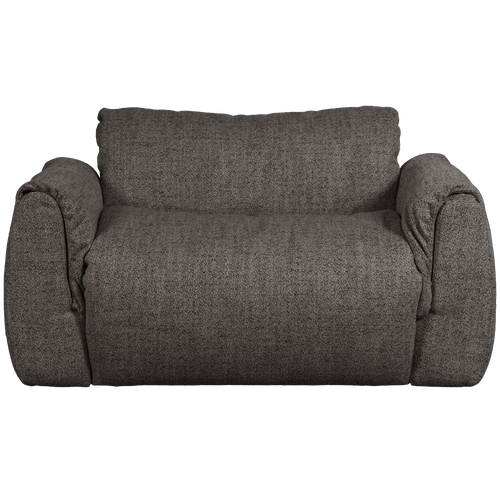 BAGGY LOVESEAT GEWEVEN STOF WARMGRIJS MELANGE