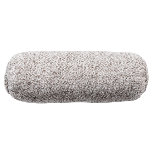 BAGGY ROLKUSSEN 50XO23 CM GEWEVEN STOF NATUREL MELANGE