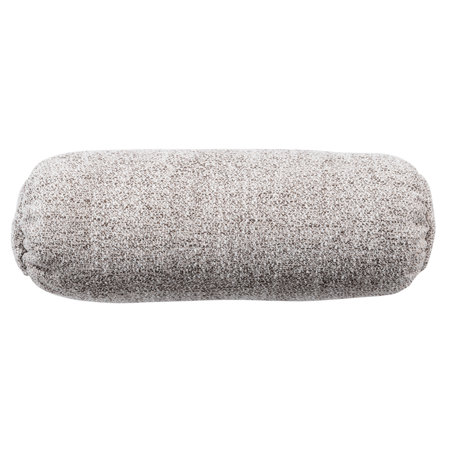 BAGGY ROLKUSSEN 50XO23 CM GEWEVEN STOF NATUREL MELANGE