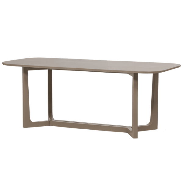 FERION EETTAFEL MANGOHOUT MUD 180X90CM