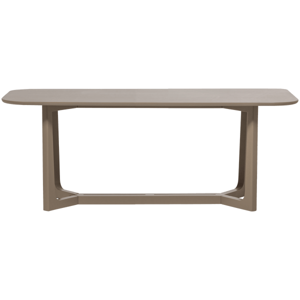 FERION EETTAFEL MANGOHOUT MUD 180X90CM