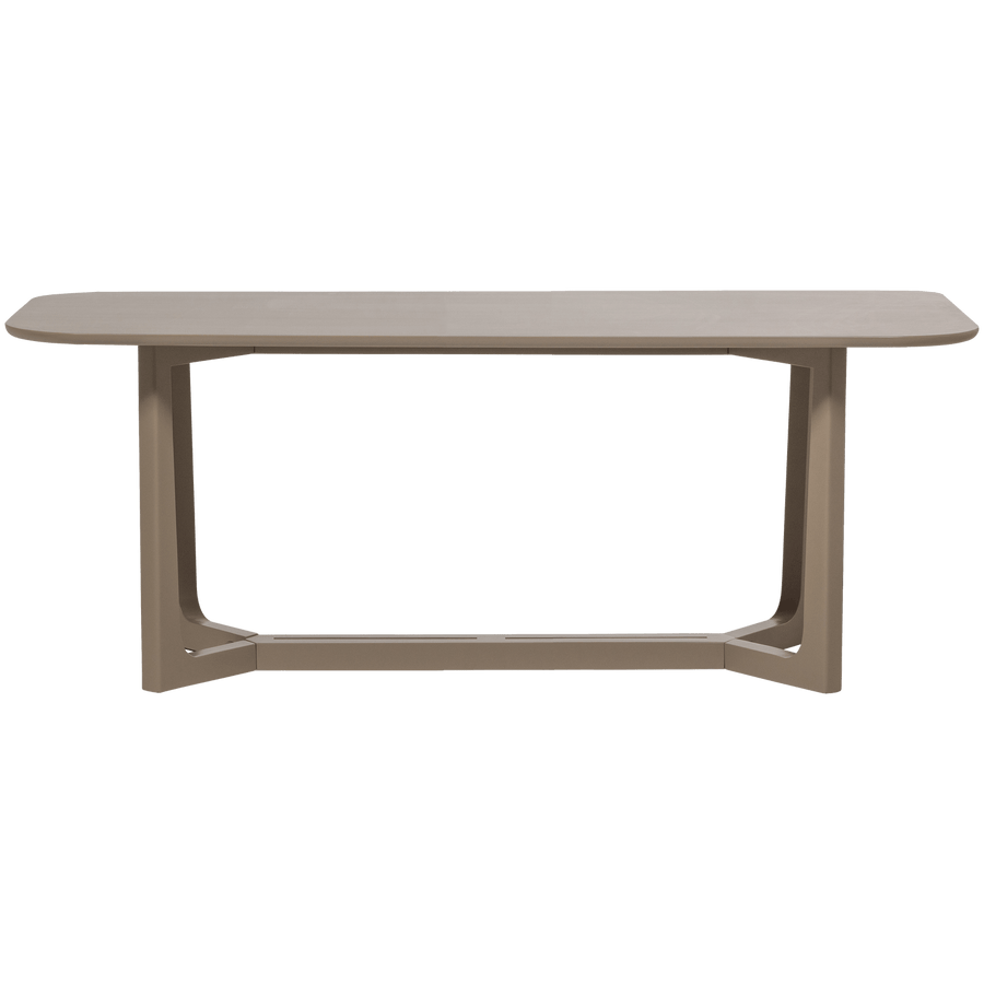 FERION EETTAFEL MANGOHOUT MUD 180X90CM