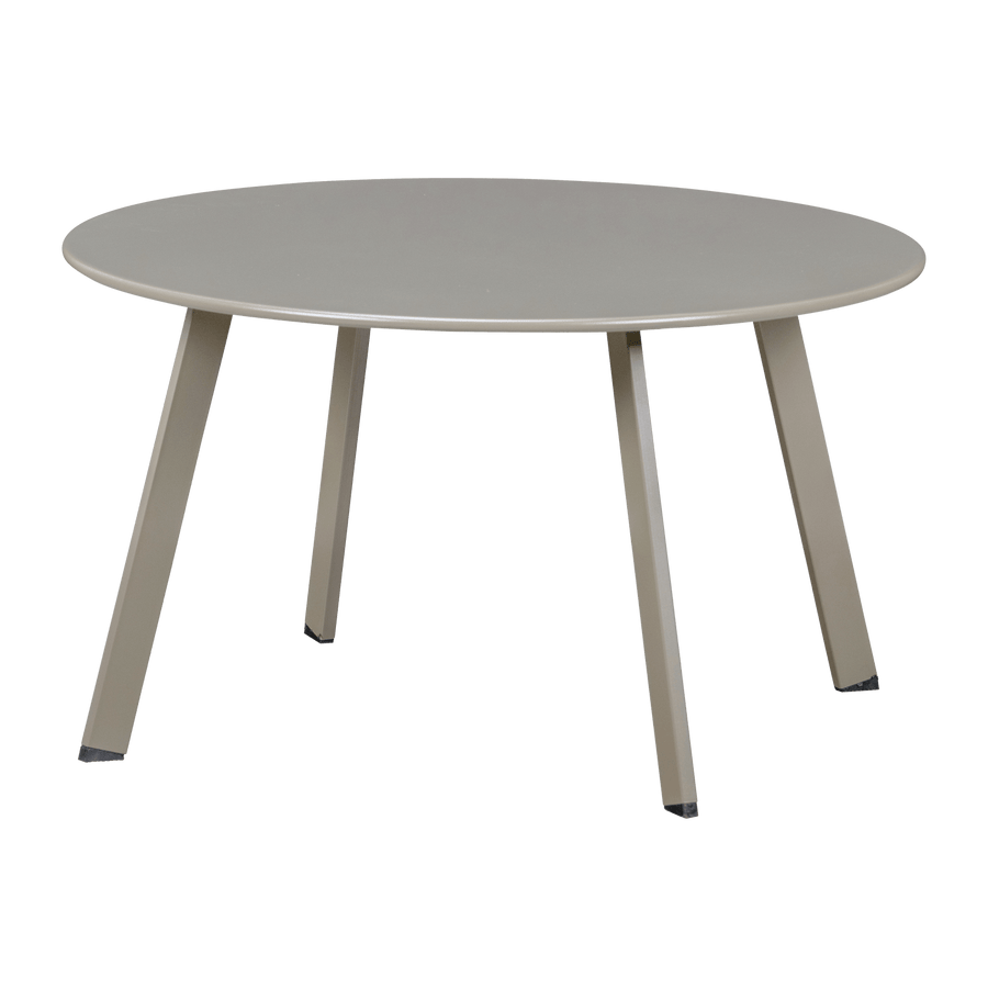 FER TUIN BIJZETTAFEL O70 CM METAAL ZAND