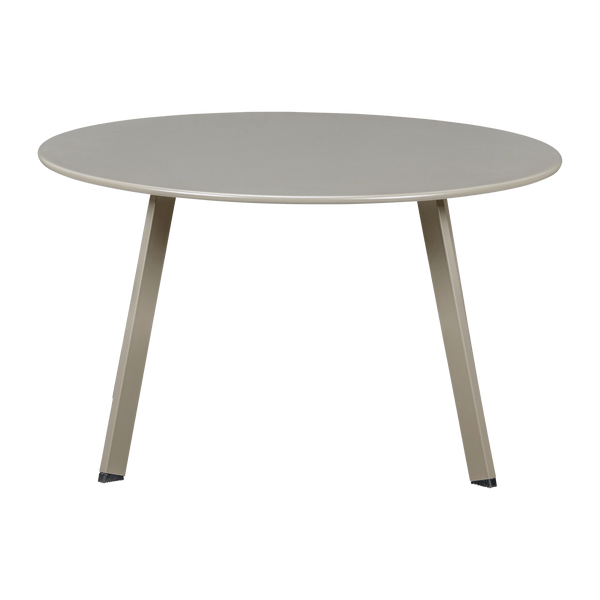 FER TUIN BIJZETTAFEL O70 CM METAAL ZAND