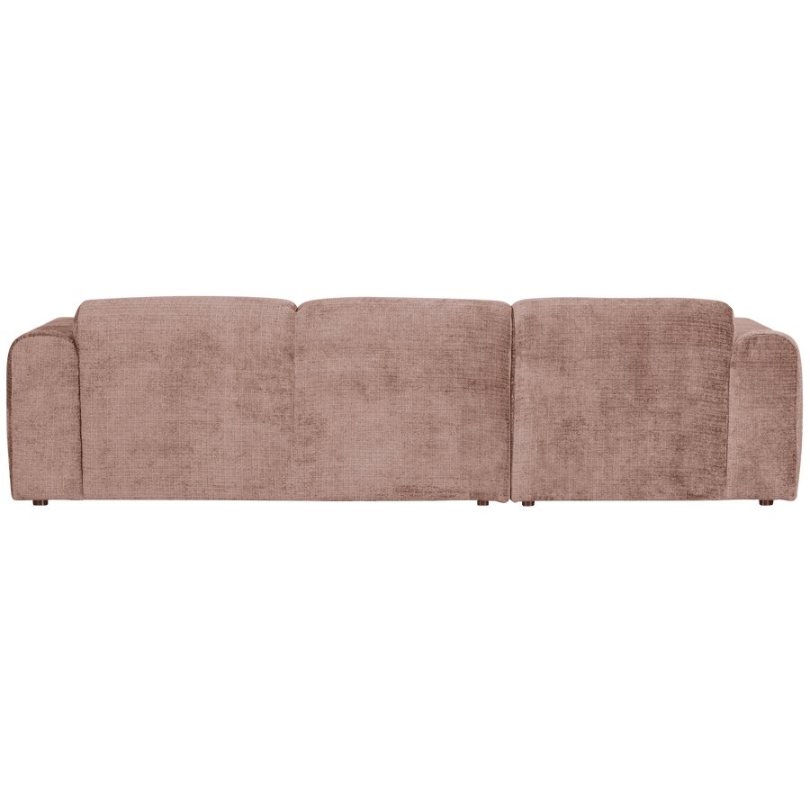 CLOUD CHAISE LONGUE BANK LINKS CHENILLE TAUPE/ROZE