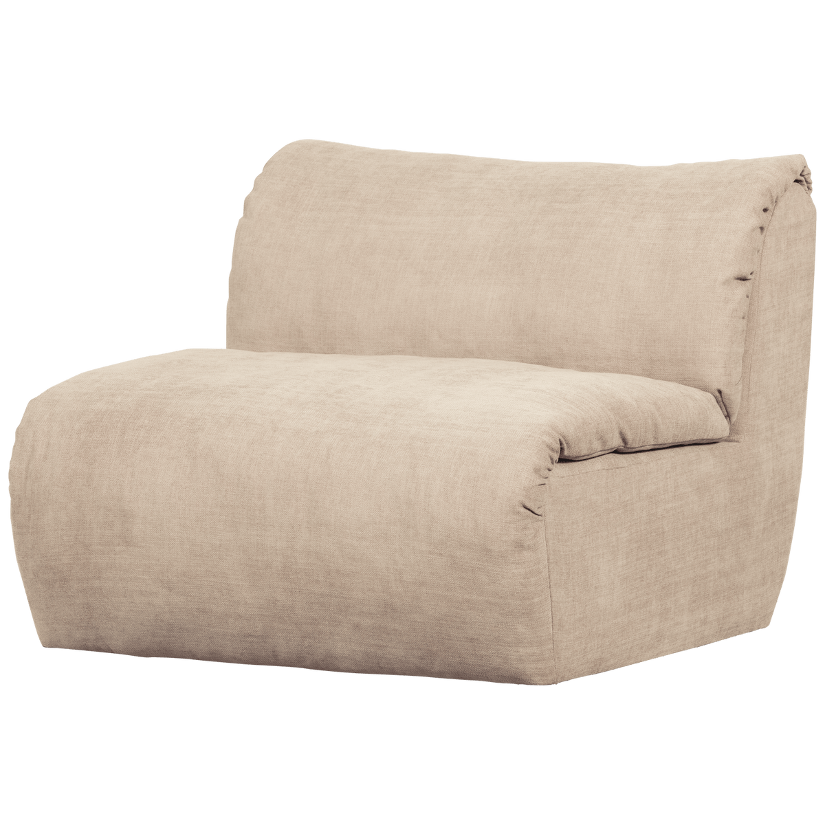 BAGGY 1-ZITS ELEMENT GEWEVEN CHENILLE ZAND