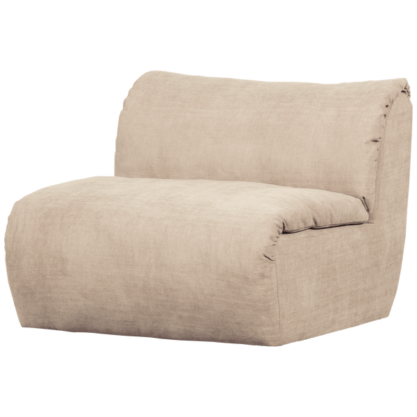 BAGGY 1-ZITS ELEMENT GEWEVEN CHENILLE ZAND