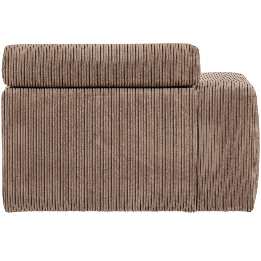NOVI 1-ZITS ELEMENT ARM LINKS RIBSTOF TAUPE
