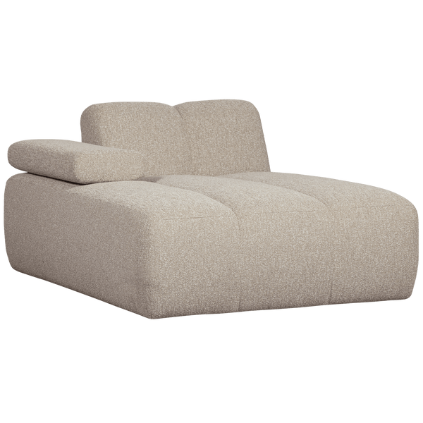 MOJO CHAISE LONGUE ELEMENT LINKS BOUCLE BEIGE MELANGE