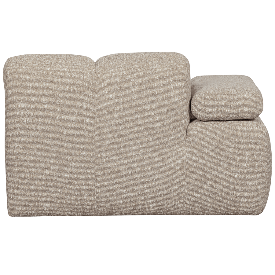 MOJO CHAISE LONGUE ELEMENT LINKS BOUCLE BEIGE MELANGE