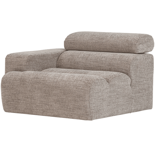 NOVI 1-ZITS ELEMENT ARM LINKS NATUREL MELANGE