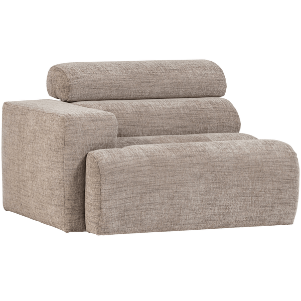 NOVI 1-ZITS ELEMENT ARM LINKS NATUREL MELANGE