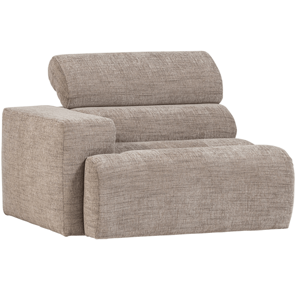 NOVI 1-ZITS ELEMENT ARM LINKS NATUREL MELANGE