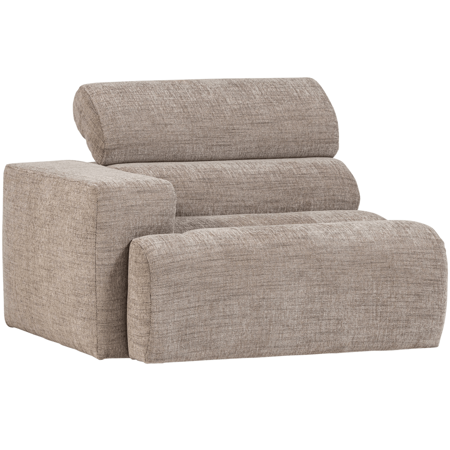 NOVI 1-ZITS ELEMENT ARM LINKS NATUREL MELANGE