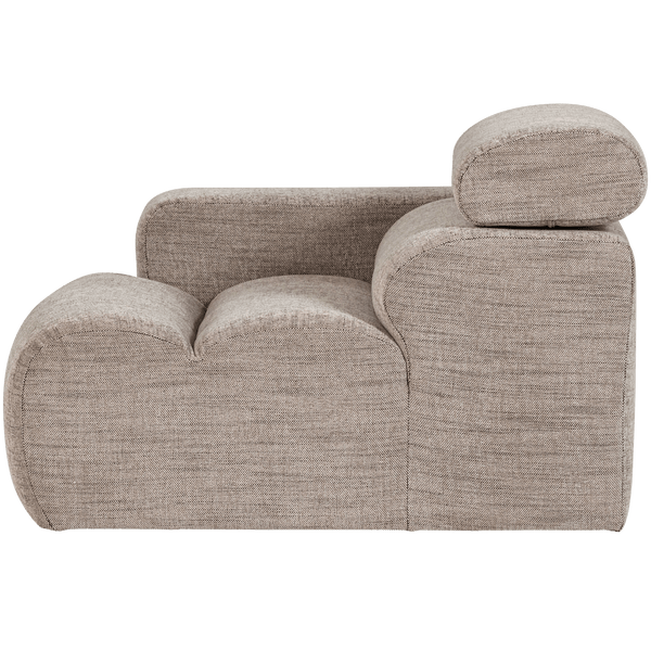 NOVI 1-ZITS ELEMENT ARM LINKS NATUREL MELANGE