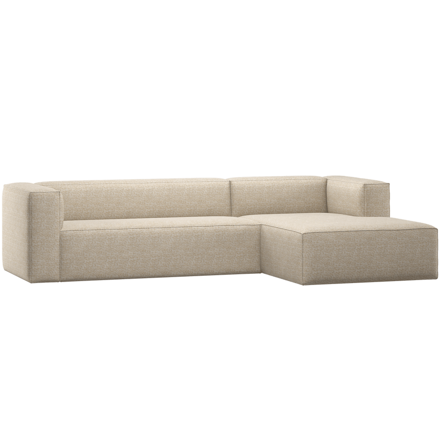 BEAN HOEKBANK RECHTS BEIGE MELANGE