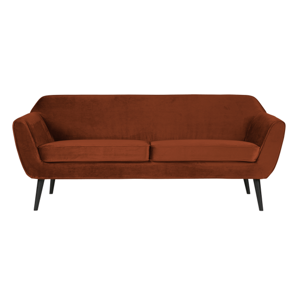ROCCO BANK 187 CM VELVET ROESTBRUIN