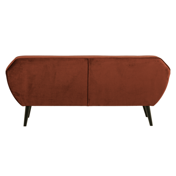 ROCCO BANK 187 CM VELVET ROESTBRUIN