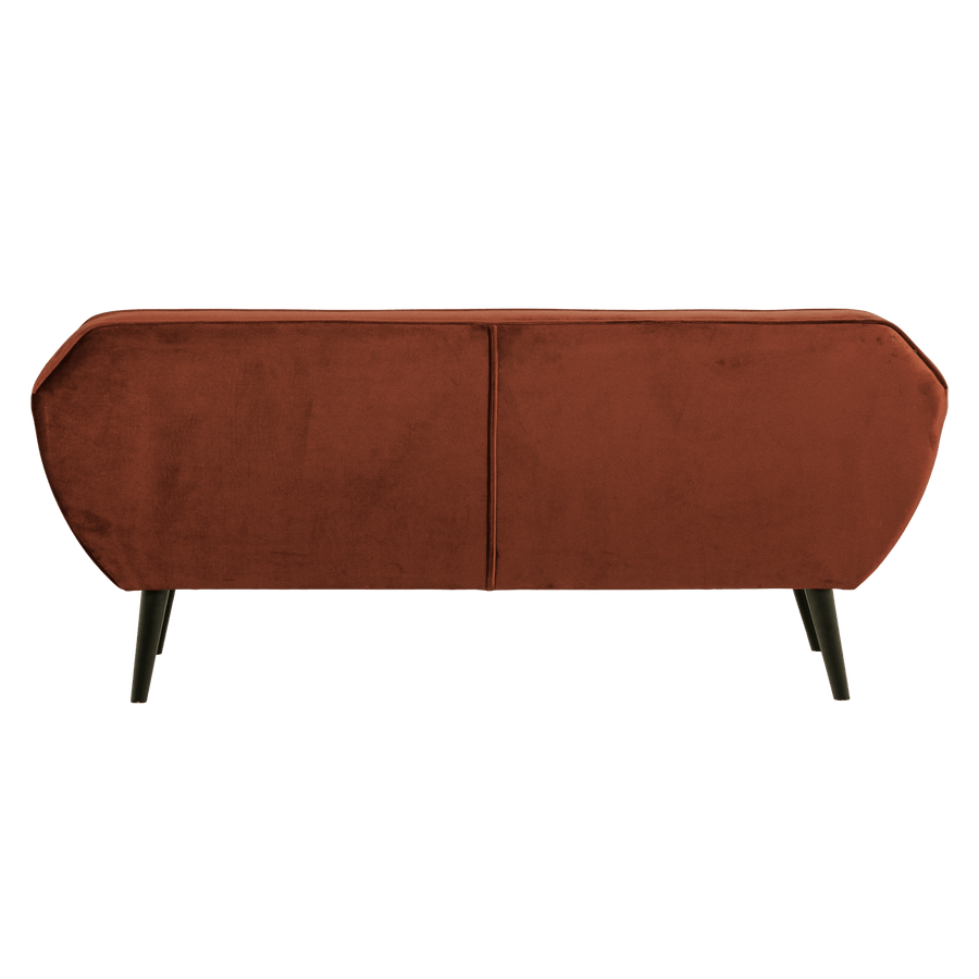ROCCO BANK 187 CM VELVET ROESTBRUIN