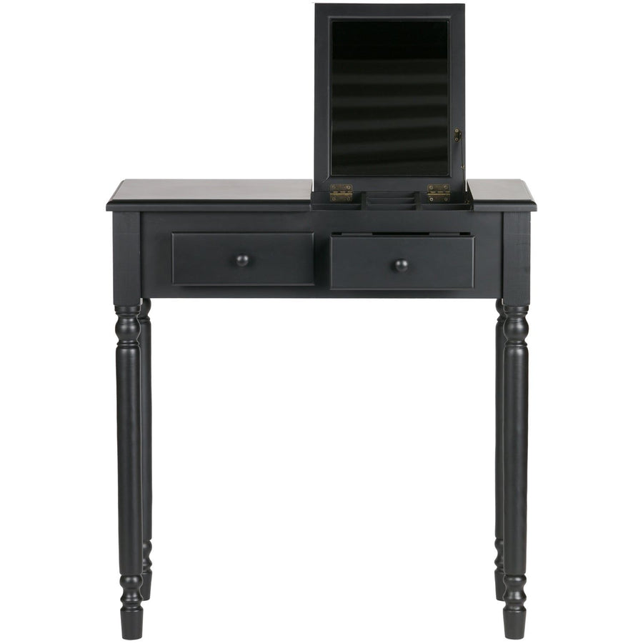 ROMY HAL/KAPTAFEL HOUT ZWART