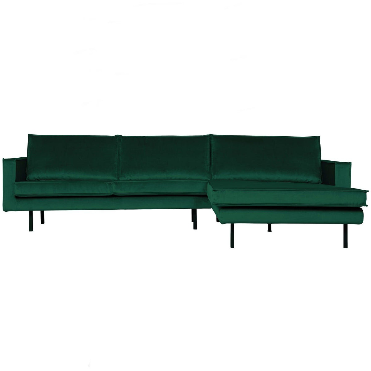RODEO CHAISE LONGUE BANK RECHTS VELVET BOSGROEN