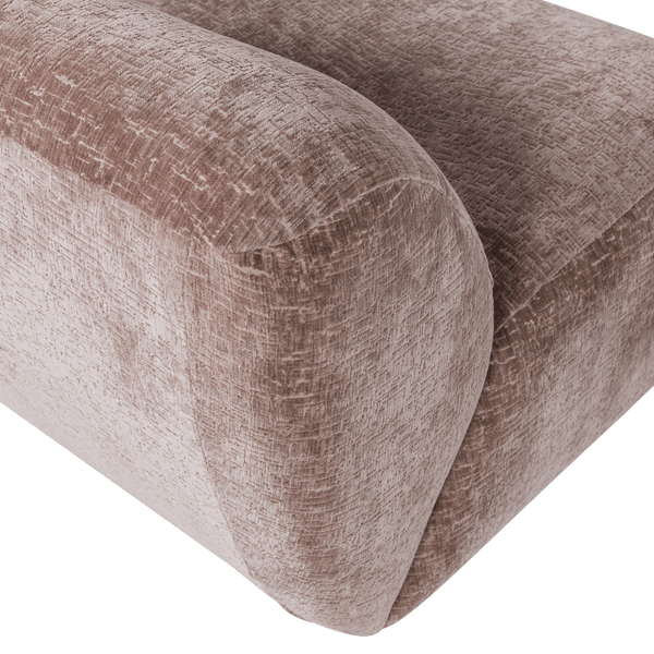 NOMU FAUTEUIL CRAQUELE VELVET LICHTROZE [fsc]