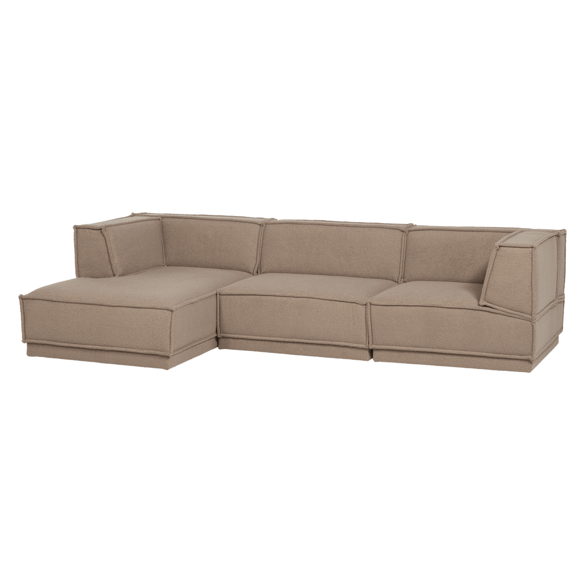 MANU CHAISE LONGUE BANK LINKS TEDDY TAUPE [fsc]