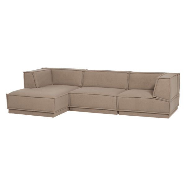 MANU CHAISE LONGUE BANK LINKS TEDDY TAUPE [fsc]