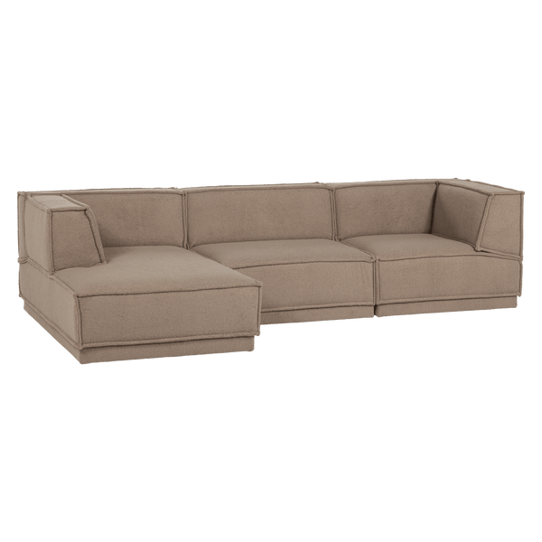 MANU CHAISE LONGUE BANK LINKS TEDDY TAUPE [fsc]