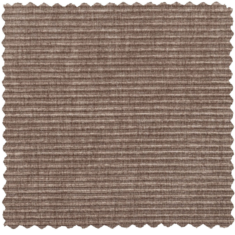 STATEMENT 4-ZITS BANK 280 CM RIBSTOF KLEIGRIJS