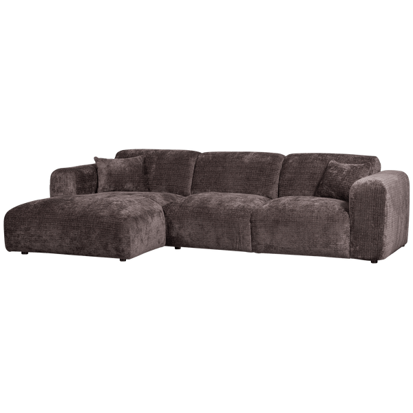 CLOUD CHAISE LONGUE BANK LINKS CHENILLE WARM BRUIN