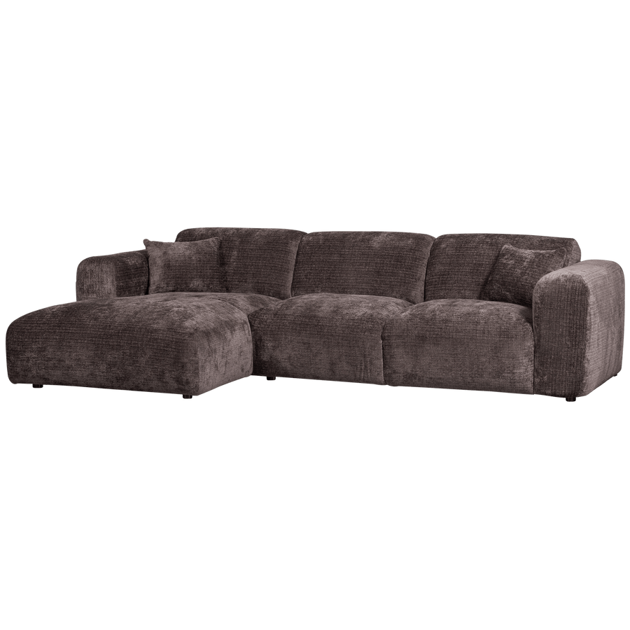 CLOUD CHAISE LONGUE BANK LINKS CHENILLE WARM BRUIN