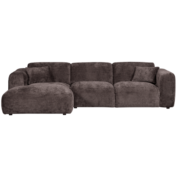 CLOUD CHAISE LONGUE BANK LINKS CHENILLE WARM BRUIN