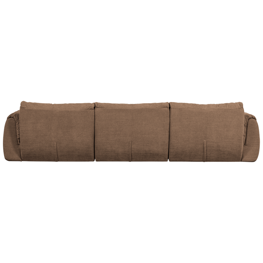 BAGGY 3-ZITS BANK GEWEVEN CHENILLE BRUIN