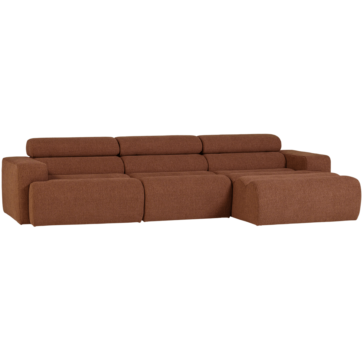 NOVI CHAISE LONGUE BANK RECHTS BOUCLE TERRA