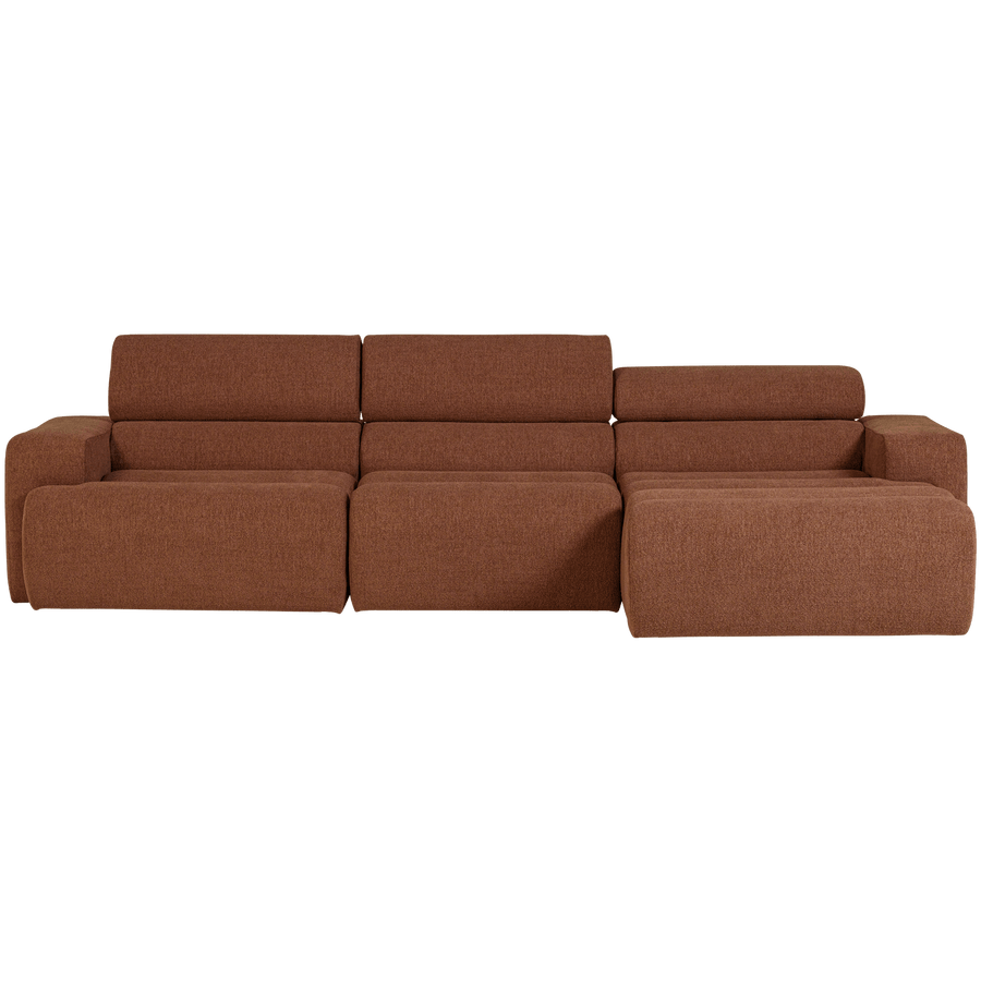 NOVI CHAISE LONGUE BANK RECHTS BOUCLE TERRA
