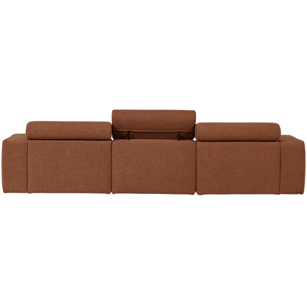 NOVI CHAISE LONGUE BANK RECHTS BOUCLE TERRA